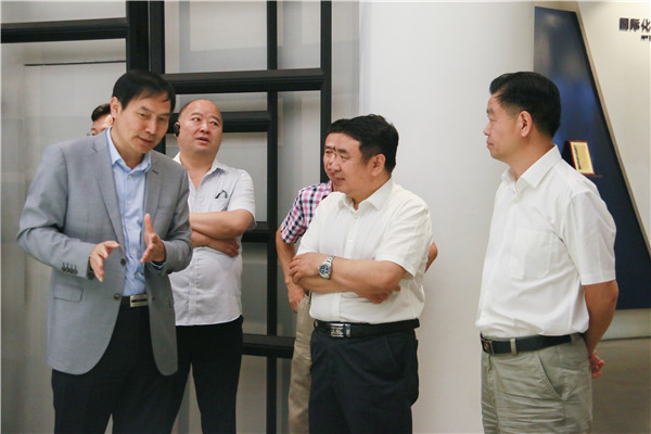 产刷新行时丨省总工会党组成员、副主席张兆都莅临博盈国际钢构集团调研