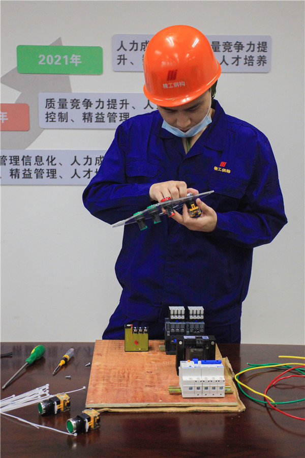 博盈国际工匠 匠心筑梦丨博盈国际钢构集团2021年生产手艺角逐圆满举行！