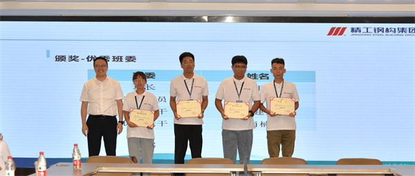 风华正茂 挥斥方遒丨博盈国际钢构集团2021年应届大学生新员工入职培训圆满收官！